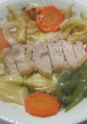 豚テキのオリーブオイル焼き-レシピのメイン写真