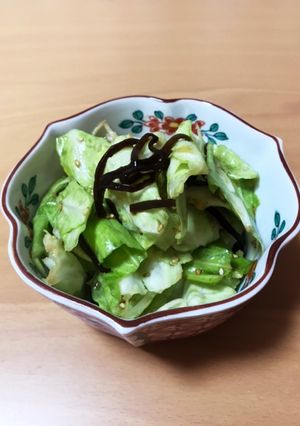 我が家の定番塩キャベツ☆-レシピのメイン写真