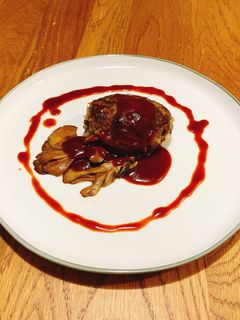 牛挽肉100%、男の『チーズハンバーグ』-レシピのメイン写真