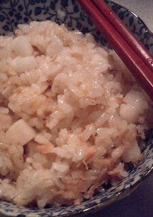 ツナと大根のしいたけ風味チャーハン-レシピのメイン写真