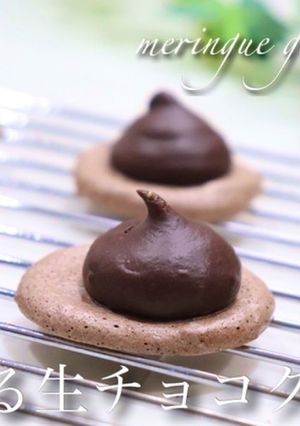 生チョコメレンゲクッキー-レシピのメイン写真