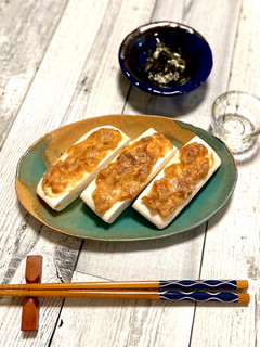 はちみつ梅&マヨの☆簡単焼きはんぺん-レシピのメイン写真