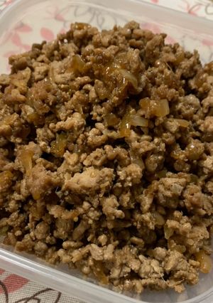 【簡単で美味】豚そぼろ〜作り置きにも！-レシピのメイン写真