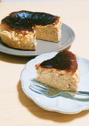 バスクチーズケーキ～紅茶味～-レシピのメイン写真