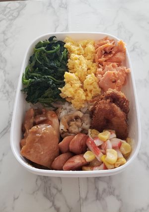 今日のお弁当-レシピのメイン写真