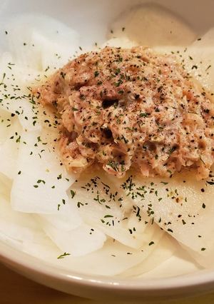 大根ばくばくガチで大根ツナサラダ!!-レシピのメイン写真