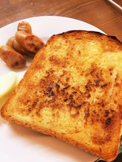 本当に美味しい。シンプルマヨトースト!-レシピのメイン写真