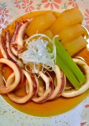 No2278イカ大根-レシピのメイン写真