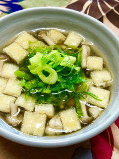 あったまる♪薄揚げとしめじのとろみスープ-レシピのメイン写真