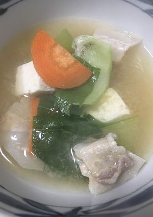 超簡単　豚汁-レシピのメイン写真