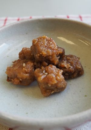 マグロの揚げ煮★神戸市学校給食レシピ-レシピのメイン写真