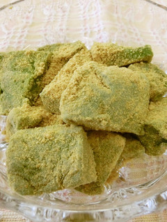 抹茶くずもち風-レシピのメイン写真