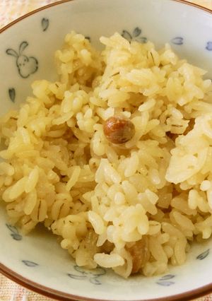 【節分】煎り大豆の炊き込みご飯-レシピのメイン写真