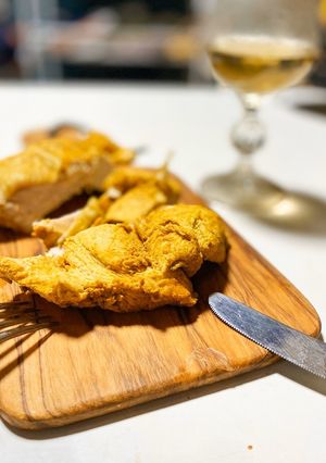 簡単！カレー風味のサラダチキン♪-レシピのメイン写真