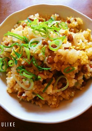 納豆と食べるラー油の炒飯-レシピのメイン写真