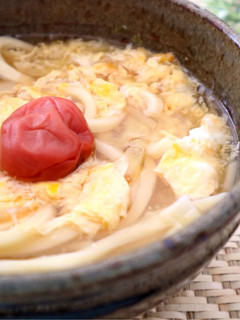 あったまる♪かき卵うどん-レシピのメイン写真