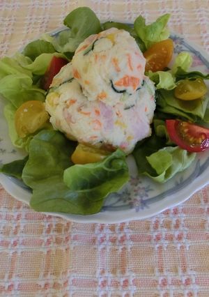 おからでヘルシー♪ポテトサラダ-レシピのメイン写真
