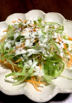 ☆千切り野菜のシーザーサラダ-レシピのメイン写真
