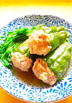 ☺簡単♪ピーマンの肉詰めのコンソメ煮☺-レシピのメイン写真
