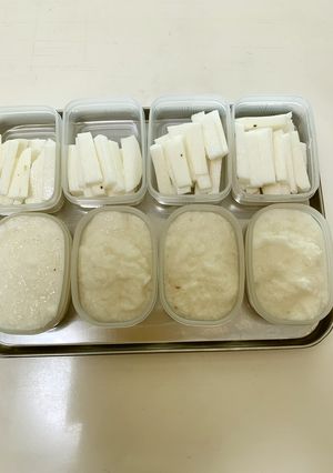 長いもの保存法（すりおろし＆千切り）-レシピのメイン写真