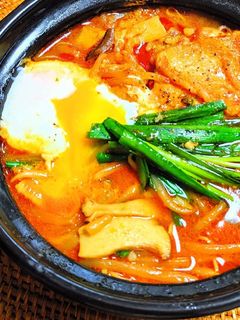 鶏もやしのピリ辛スープご飯-レシピのメイン写真