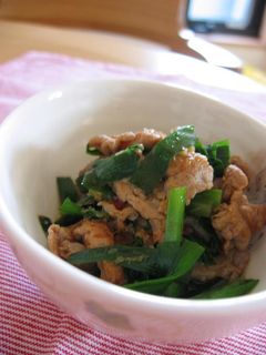 ニラと豚肉のあっさり煮-レシピのメイン写真
