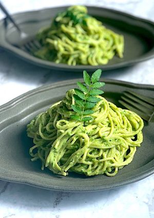 ケールのジェノベーゼパスタ-レシピのメイン写真