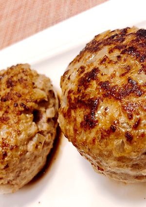 ハンバーグ-レシピのメイン写真