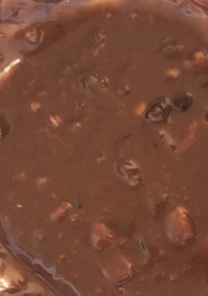バナナ入り溶かしたチョコ-レシピのメイン写真