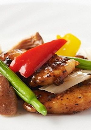 オリーブハマチの豆鼓炒め-レシピのメイン写真
