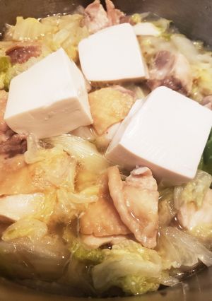 鳥もも肉と白菜の蒸し煮-レシピのメイン写真
