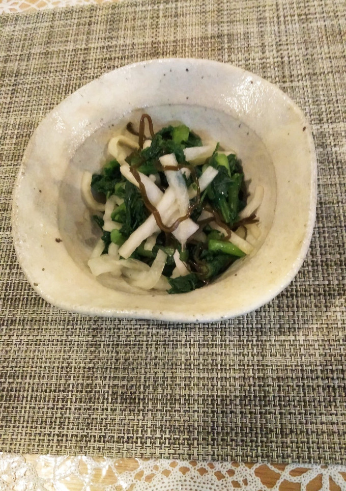 大根の葉っぱのお漬物-レシピのメイン写真