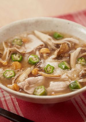 豚肉入りトロネバ椀-レシピのメイン写真