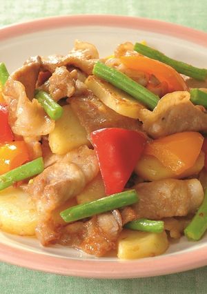 豚肉と春野菜の味噌炒め-レシピのメイン写真