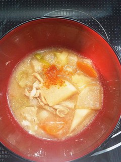 かぶ入り豚汁。バター風味-レシピのメイン写真