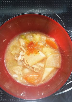 かぶ入り豚汁。バター風味-レシピのメイン写真