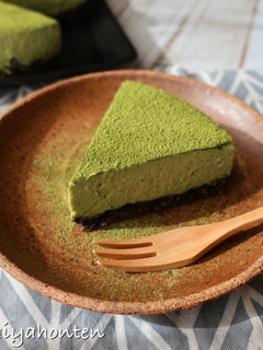 抹茶あま酒のレアチーズケーキ-レシピのメイン写真