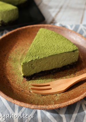 抹茶あま酒のレアチーズケーキ-レシピのメイン写真