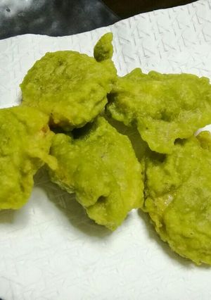 まこもパウダー入りまこもの天ぷら-レシピのメイン写真