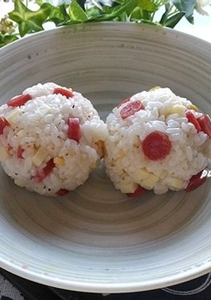おつまみでお酒の〆おにぎり-レシピのメイン写真