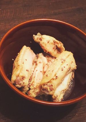 鶏スペアリブの味噌マスタード-レシピのメイン写真