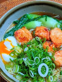 鶏の唐揚げラーメン-レシピのメイン写真