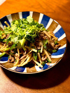 ラム肉で作る!スパイシー青椒肉絲-レシピのメイン写真