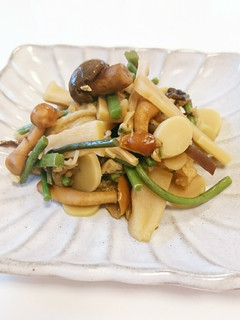 【ほっこり】めんまと山菜の煮物-レシピのメイン写真
