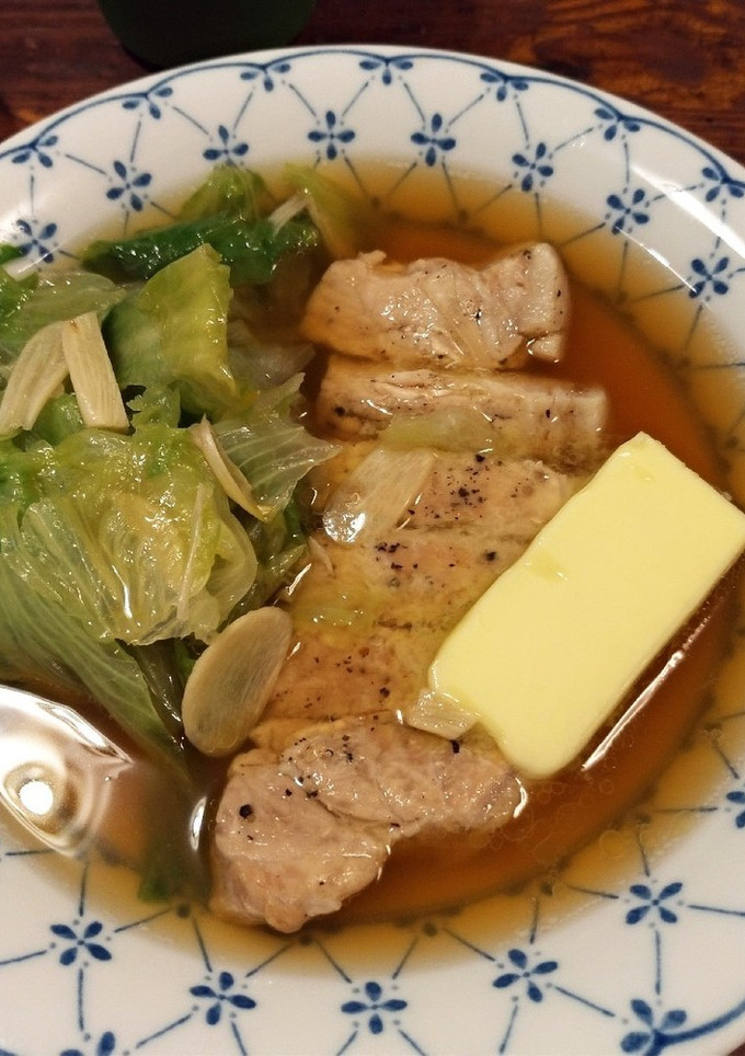 レタスとお肉-レシピのメイン写真