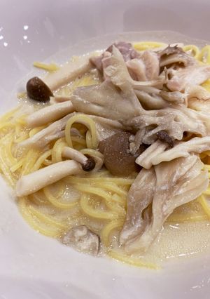 2度おいしい！簡単豆乳スープパスタ-レシピのメイン写真