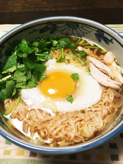 いつものチキンラーメンをタイ風に!-レシピのメイン写真