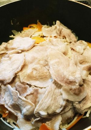 お肉も野菜もたっぷりの時短お鍋♥゛-レシピのメイン写真