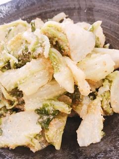 《簡単!白菜のごま和え》-レシピのメイン写真