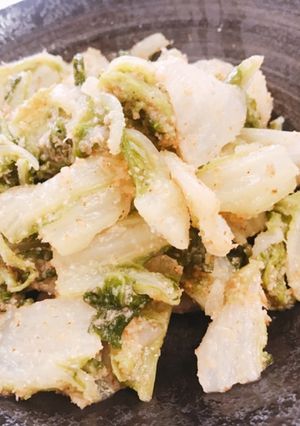 《簡単！白菜のごま和え》-レシピのメイン写真